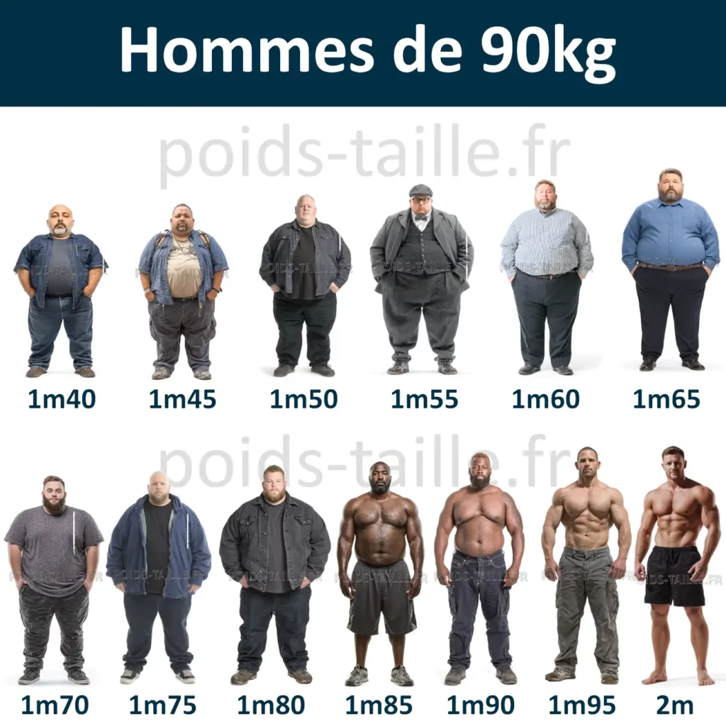 Hommes de 90kg