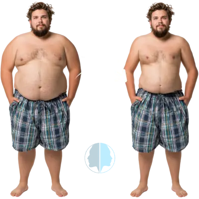 retouche photo homme moins gros amincir b400