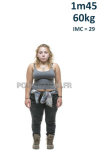 Femme 1m45 60kg