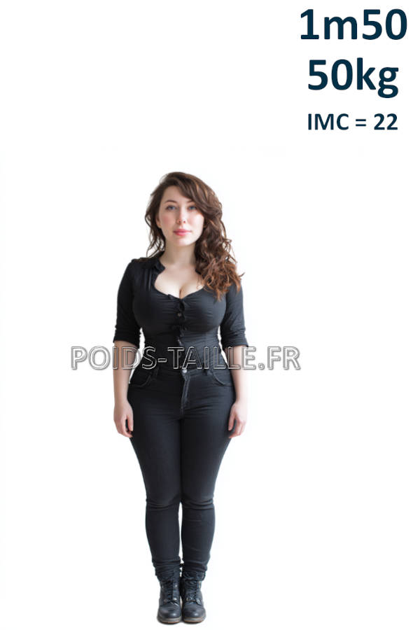 Femme 1m50 50kg