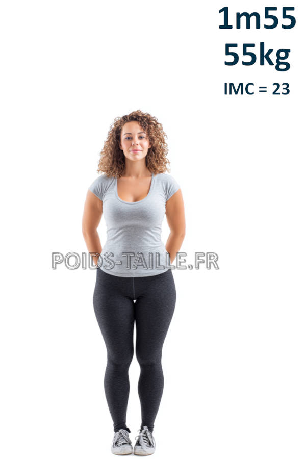 Femme 1m55 55kg