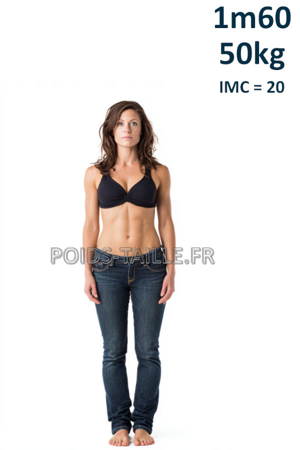 Femme 1m60 50kg