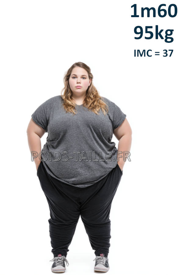 Femme 1m60 95kg