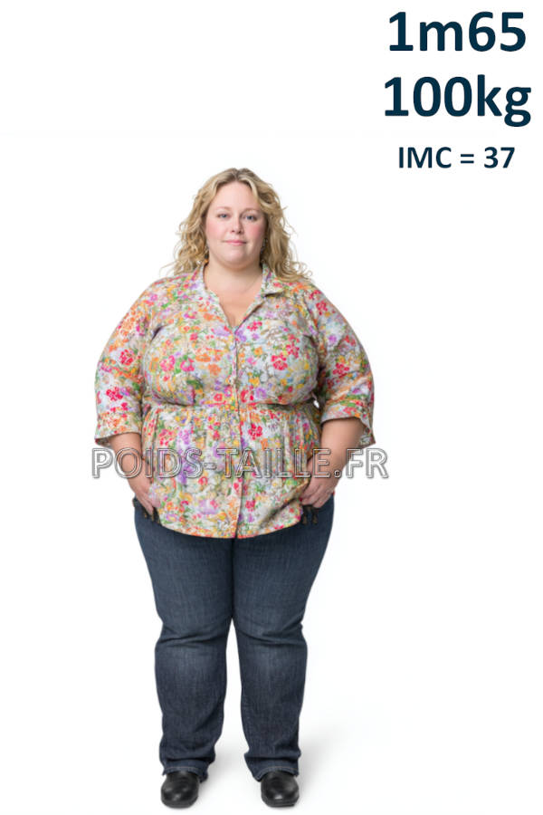 Femme 1m65 100kg