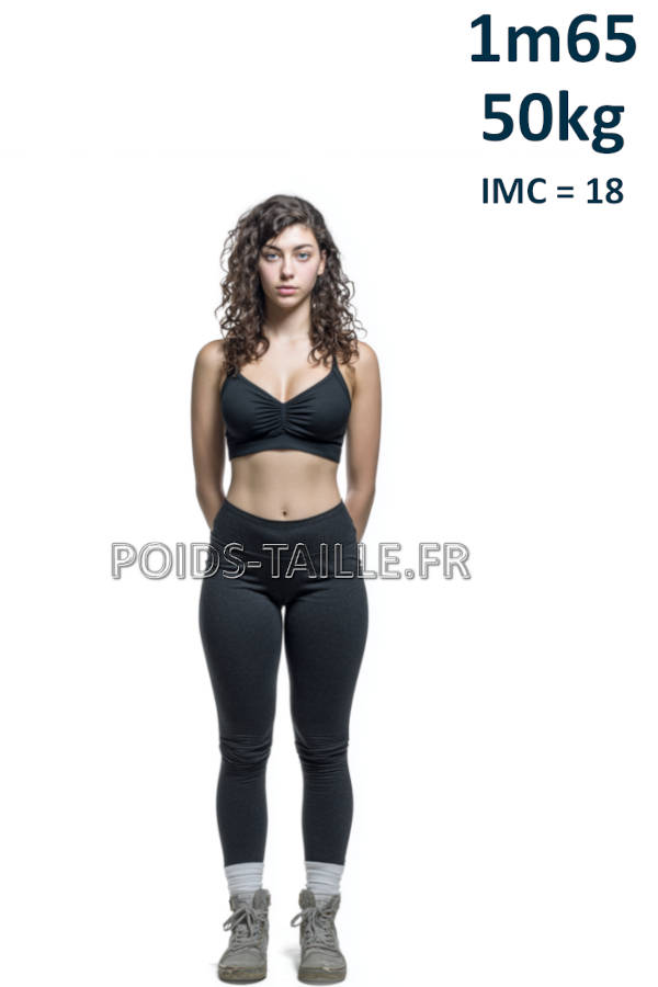 Femme 1m65 50kg