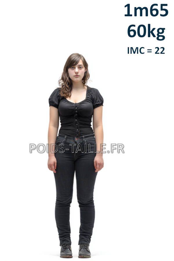Femme 1m65 60kg