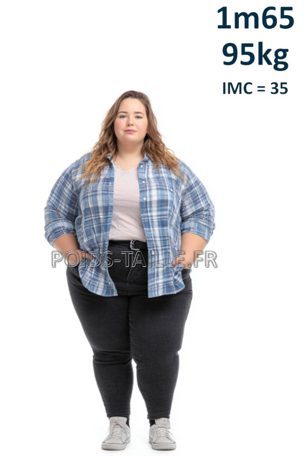 Femme 1m65 95kg