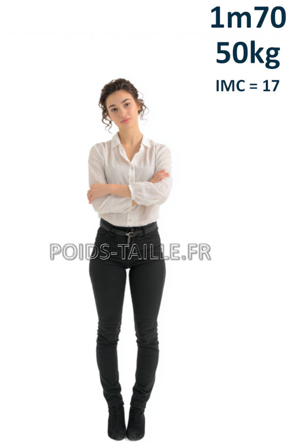 Femme 1m70 50kg