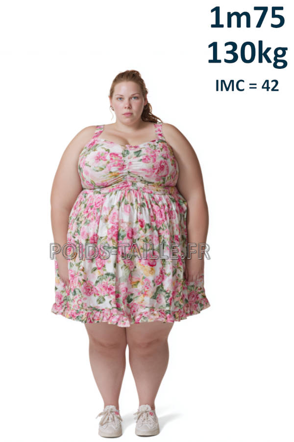Femme 1m75 130kg