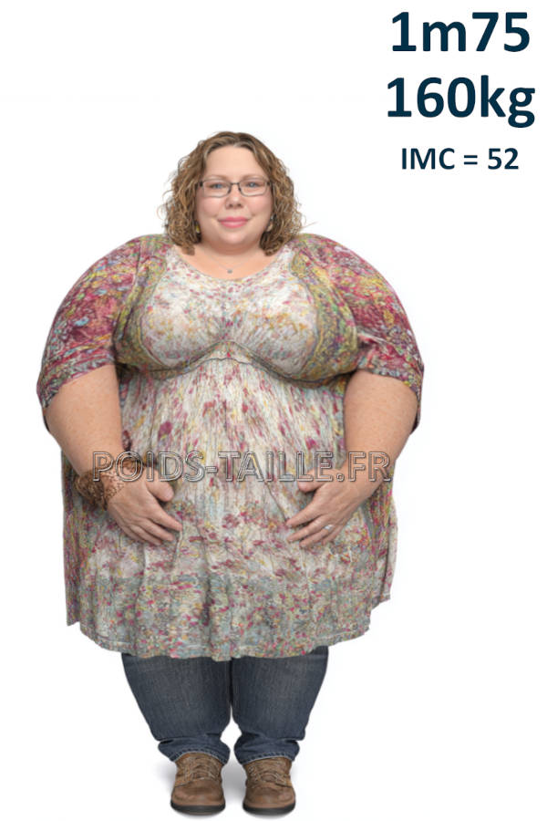 Femme 1m75 160kg