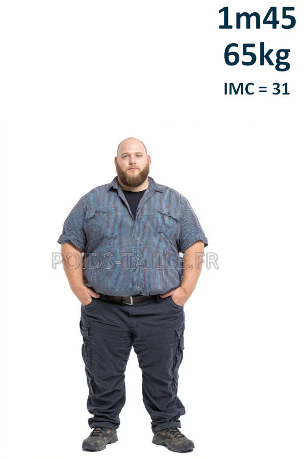 Homme 1m45 65kg