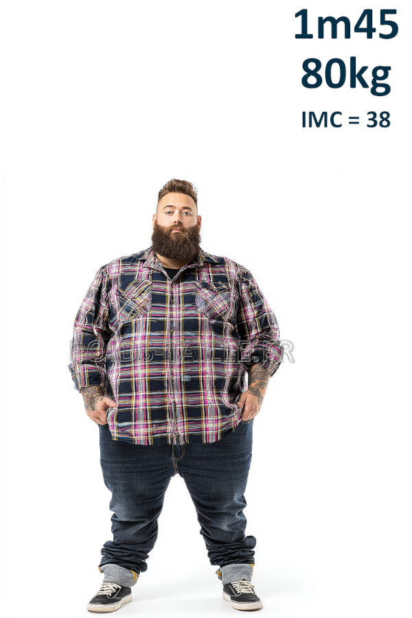 Homme 1m45 80kg