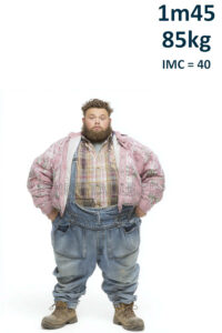 Homme 1m45 85kg