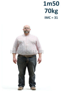 Homme 1m50 70kg