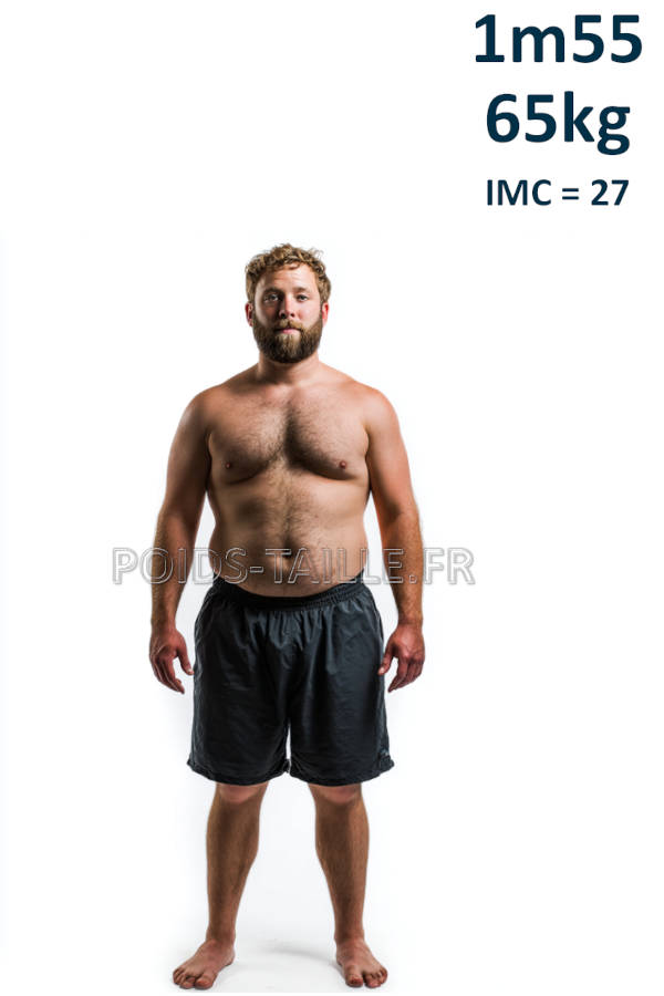 Homme 1m55 65kg