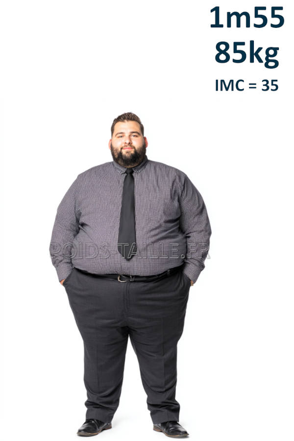 Homme 1m55 85kg
