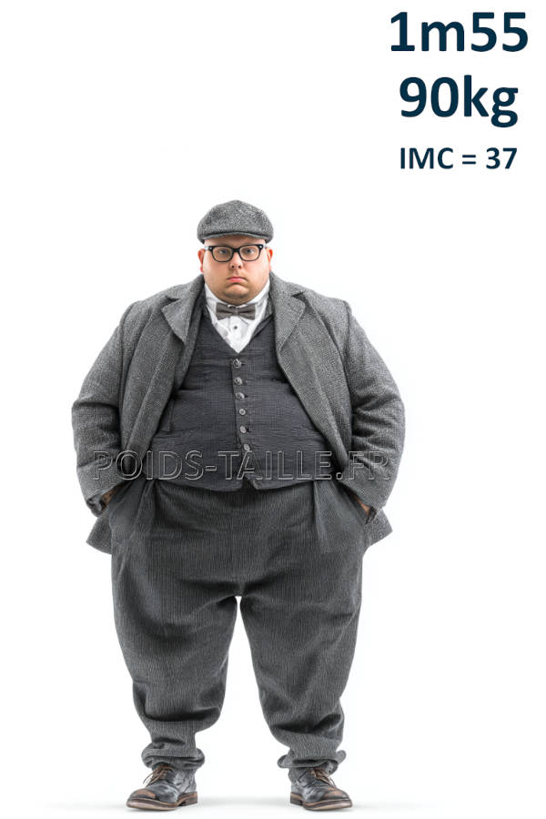 Homme 1m55 90kg