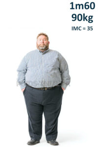Homme 1m60 90kg