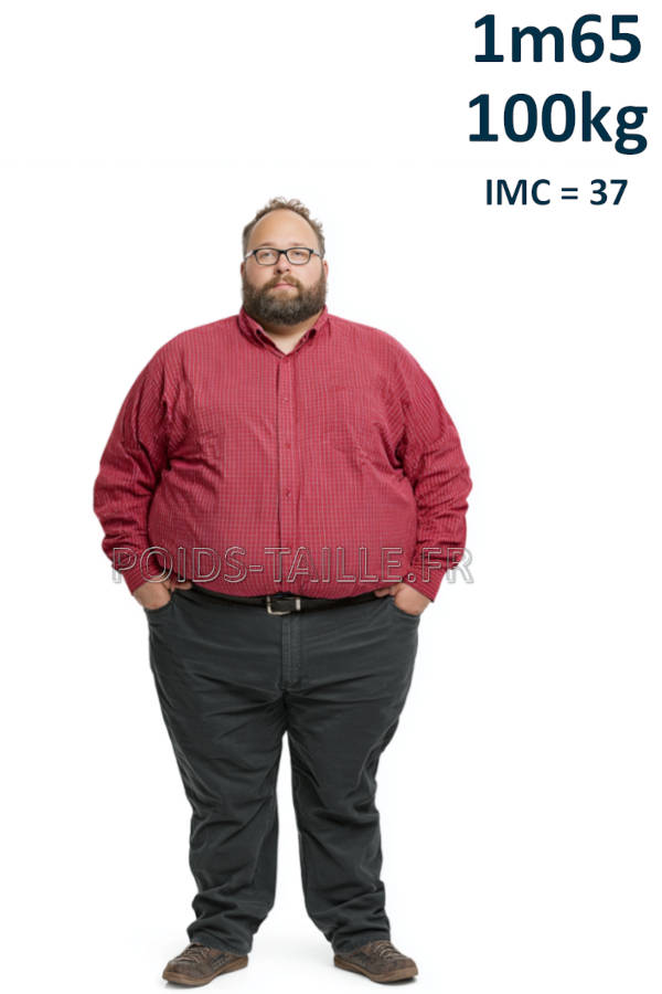 Homme 1m65 100kg