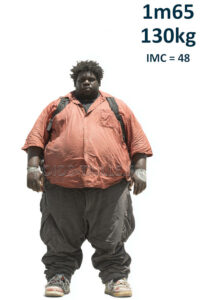 Homme 1m65 130kg