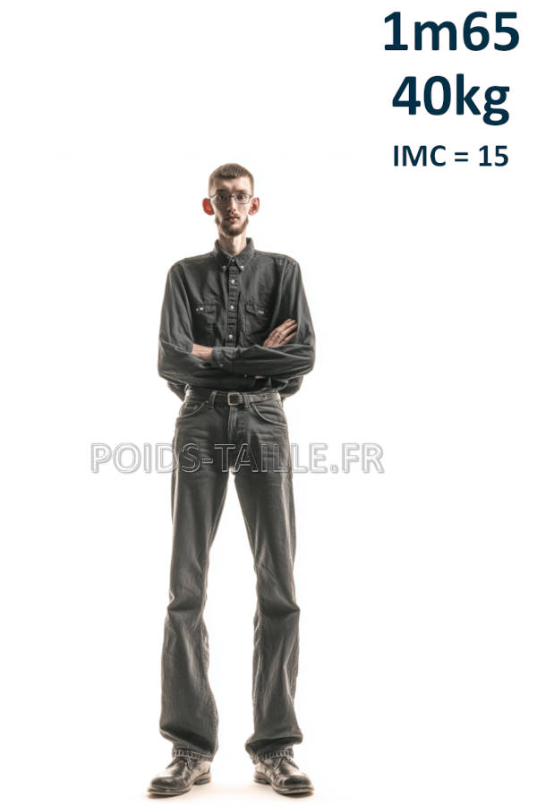 Homme 1m65 40kg