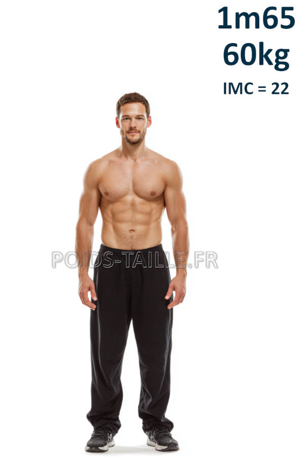 Homme 1m65 60kg