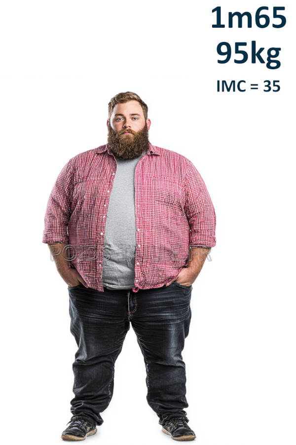 Homme 1m65 95kg