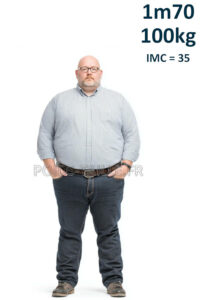 Homme 1m70 100kg