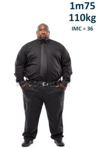 Homme 1m75 110kg