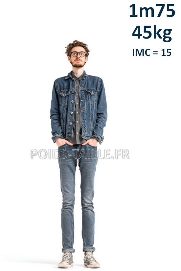 Homme 1m75 45kg