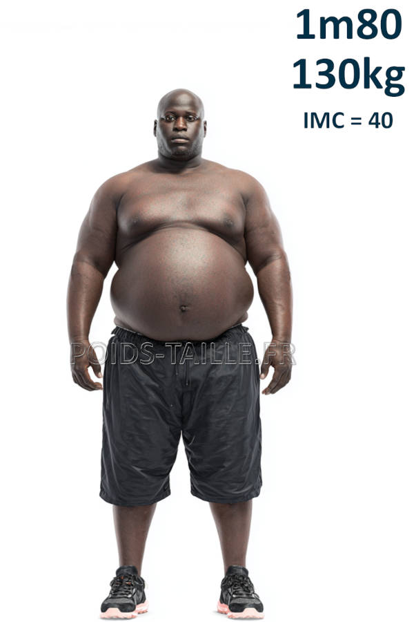 Homme 1m80 130kg