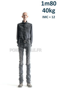 Homme 1m80 40kg