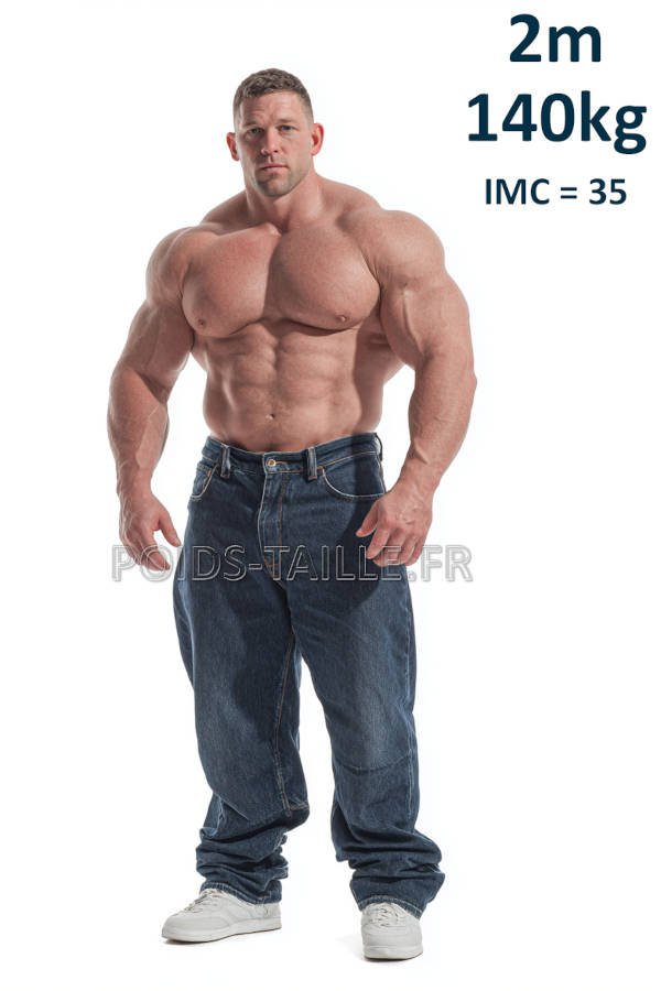 Homme 2m 140kg