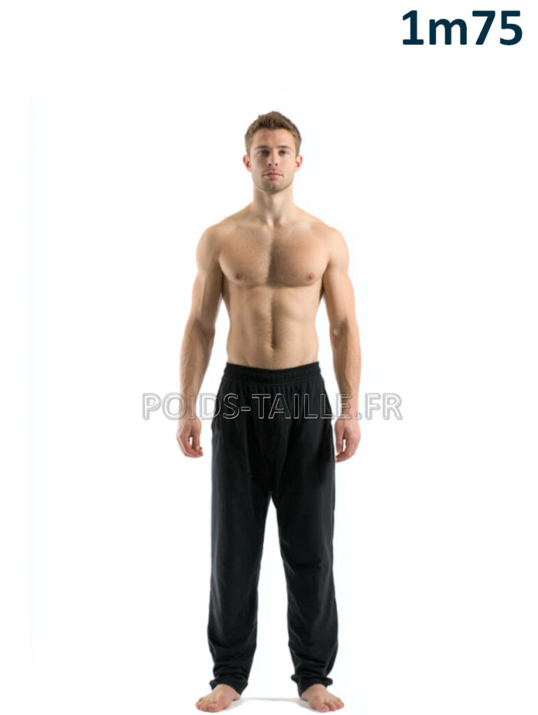 Quel est le poids idéal pour un homme d'1m75 ?