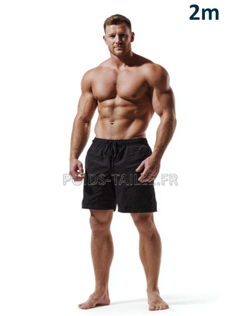 Poids idéal pour 2m Homme