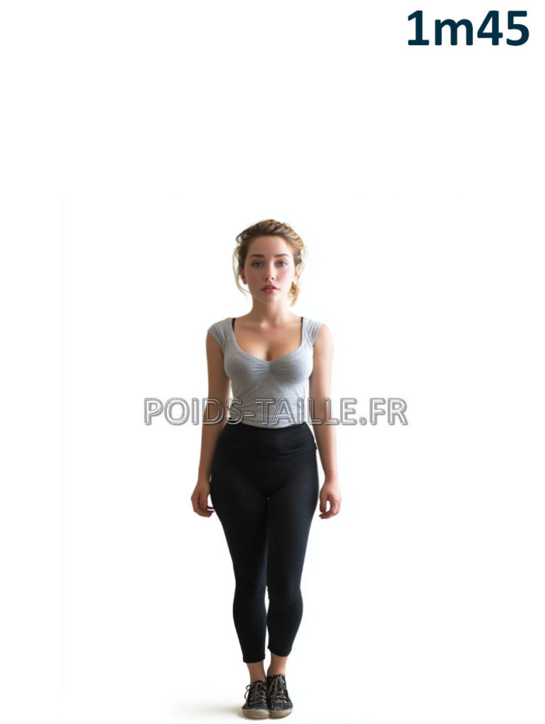 Quel est le poids idéal pour une femme d'1m45 ?