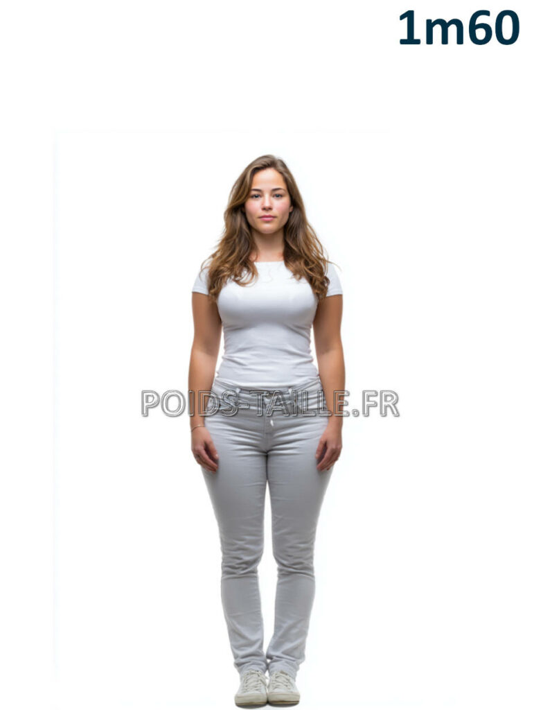 Quel est le poids idéal pour une femme d'1m60 ?