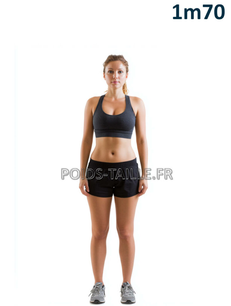 Quel est le poids idéal pour une femme d'1m70 ?