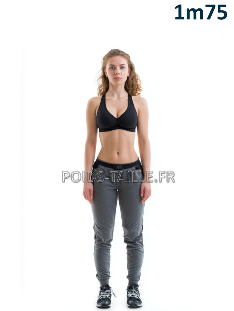 Quel est le poids idéal pour une femme d'1m75 ?